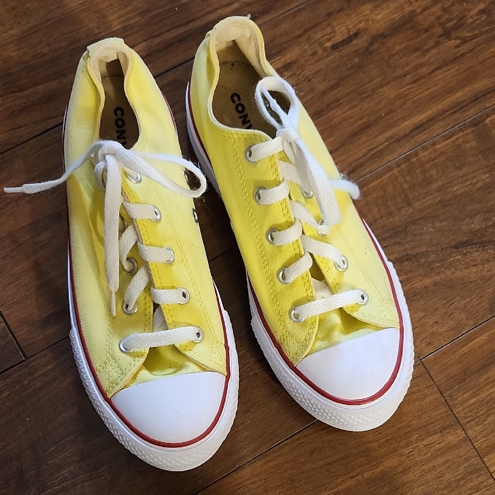 Converse Kids Bright Yellow Sneakers